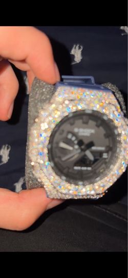 gshock 2100 navy moiss