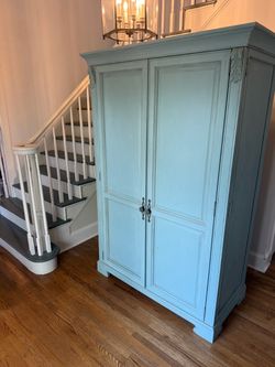 Solid Wood Armoire Cabinet