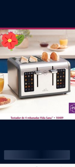 TOSTADOR DE 4 REBANADAS VIDA SANA PRINCESS HOUSE