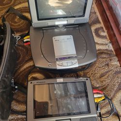 DVD Player Front And Back For Car 12volt Plug