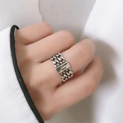 925 stamped sterling silver ring