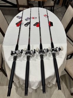 Shimano Trinidad 30A on New Redbone 7’0” 50-80lb Rods