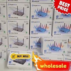 New Smart Tv BoX  Superbox S6 Pro  wholesale reseller ‼ Super box