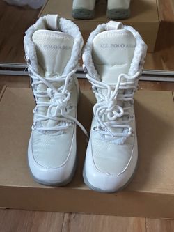 US polo assassin white boots