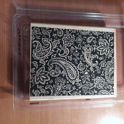 Stampin Up (Paisley) Stamp....used