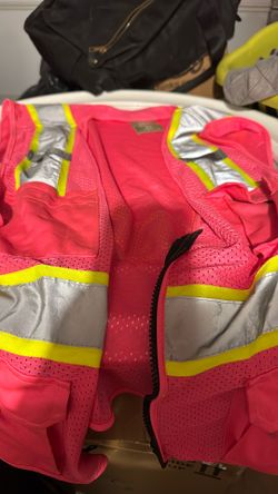 Chaleco Rosa Para Trabajar 