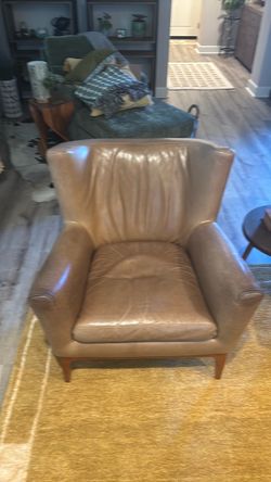 Leather chairs