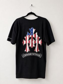 Chrome Hearts Black & White USA triple cross