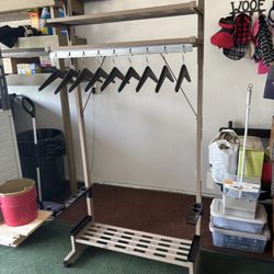 Vintage Vogel  Peterson Office Valet Hat Rack And Umbrella