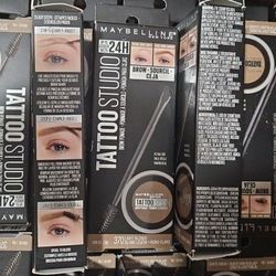 MAYBELLINE Tattoo Studio Waterproof Brow Pomade #360 Light Blonde Buildable 24H