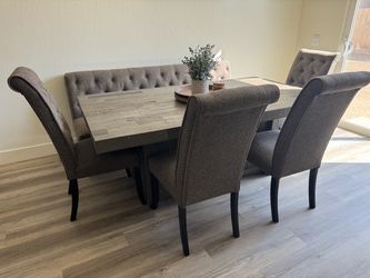 Upholstered Dinning Table from Ashley Furniture