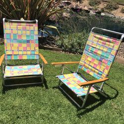 Two Beach Chairs 