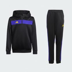Brand New - adidas kids Tiro 25 Essentials Sweat Hoodie & Pants