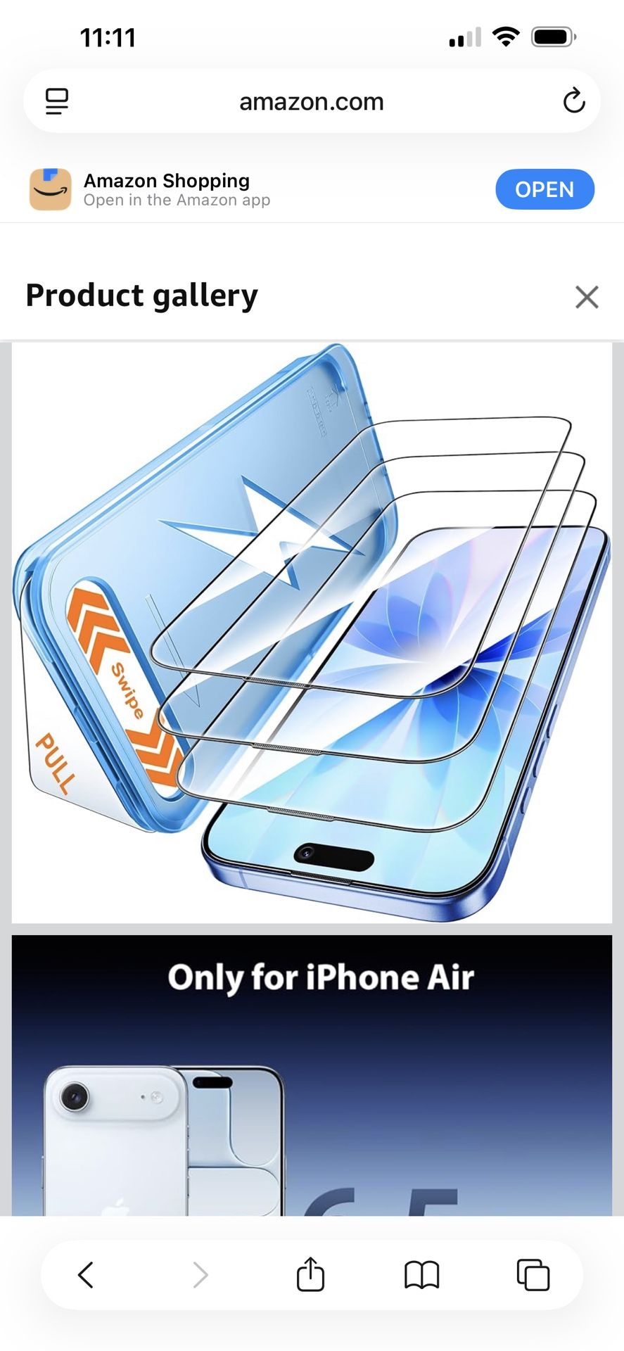 iPhone 17 Air Screen Protector