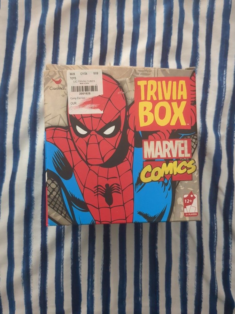 Marvel Comics Trivia Box