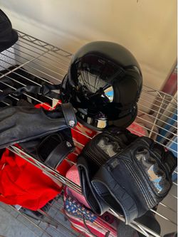 Micro Dot Helmet Clocks and Colours Vintage Motorcycle Gloves