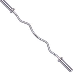 EZ CURL bar olympic size For 2” Plates