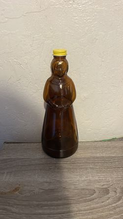 1978 Mrs. Butterworth glass bottle