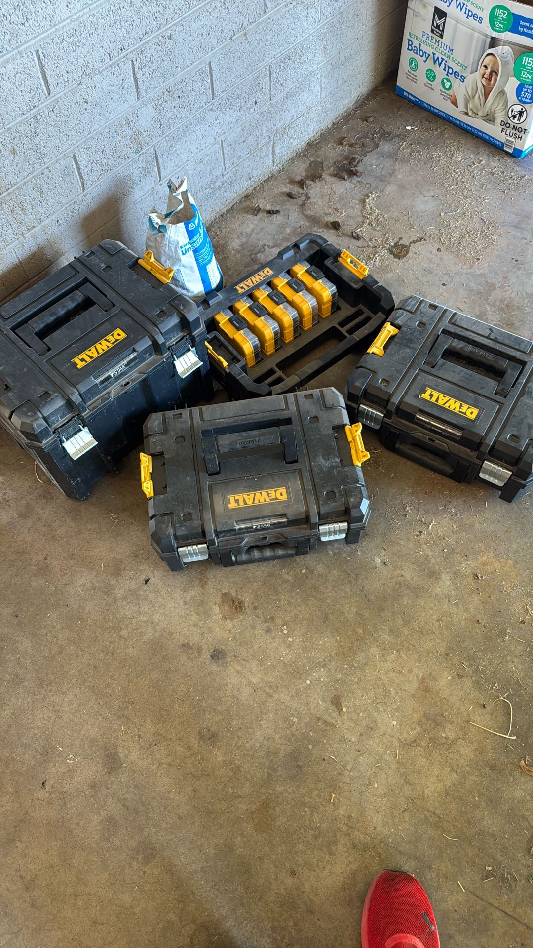 Dewalt Stacking Tool Boxes. $140 New