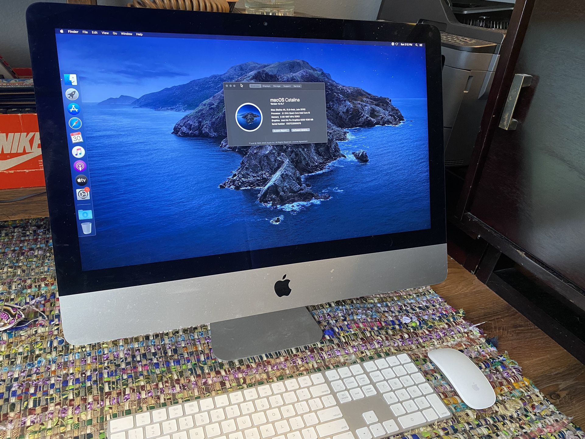iMac 21.5” Desktop Computer 