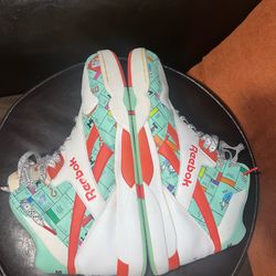 Reebok Reverse Jam Monopoly Board sneakers men’s size 12