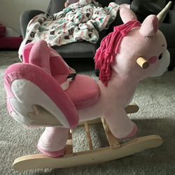 Soft Material Rocking Horse