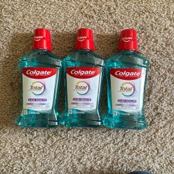 3 Colgate Mouthwash 