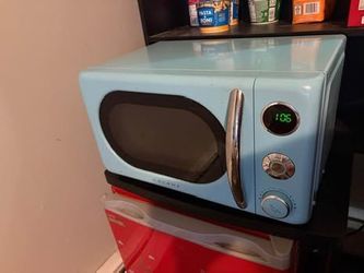 Baby blue Microwave (READ DESCRIPTION)
