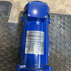 A Marine Dc Motor Model 123pmdc90 3/4 -1750