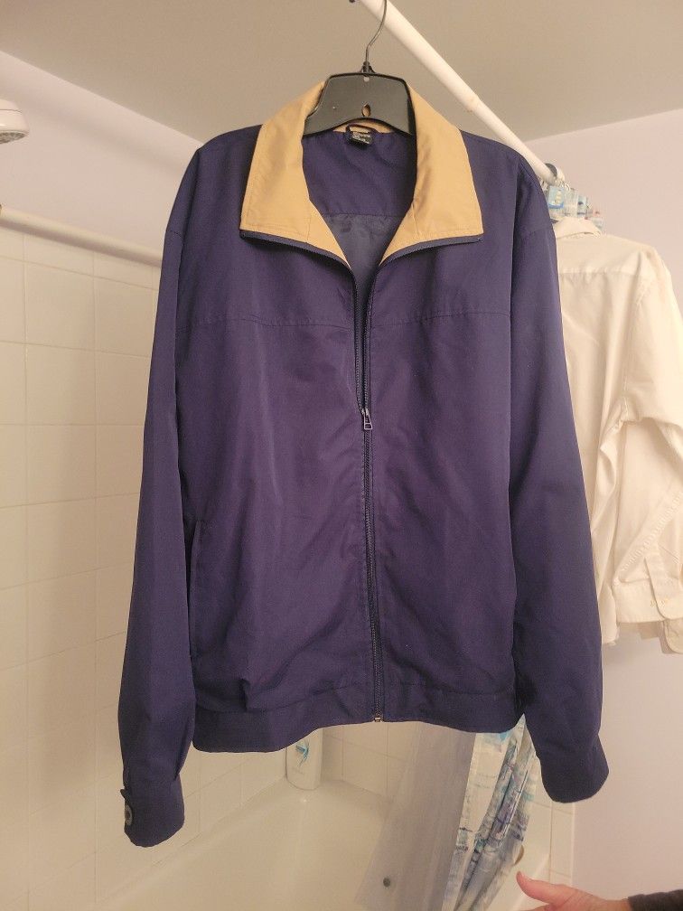 Navy and Tan jacket