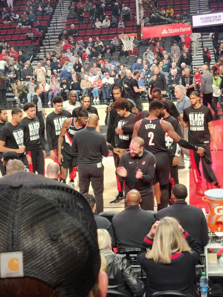Blazer Tickets To Game Tonight 4 9