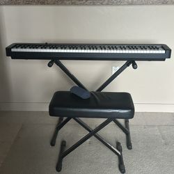 Casio CDP-S100 Piano w/ Stand + Seat