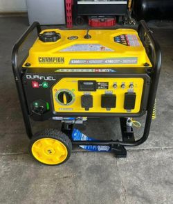 Champion Power Equipment 4250-Watt Recoil Start Dual Fuel Generator (CARB)
