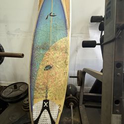 Signed Rusty Preisendorfer Surfboard 