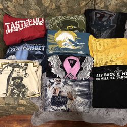 Grunt Style And Nineline Apparel T-shirts New And Used XL &2XL 