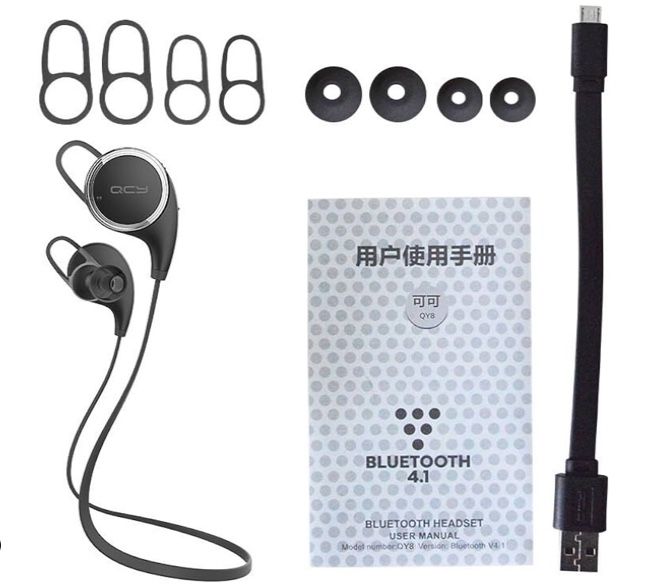 QY8 wireless bluetooth headset