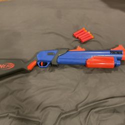 Fortnite Nerf Pump SG Blaster - Pump Action Mega Dart Blasting - 5 Official Mega Darts