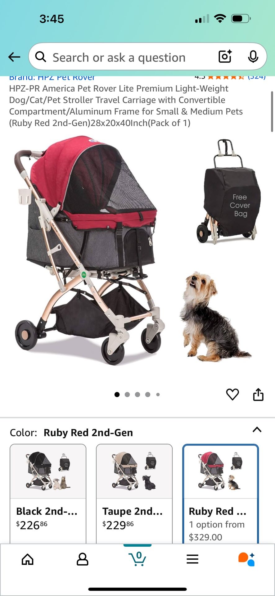 Pet Stroller 
