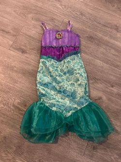 Disney Little Mermaid Ariel Girls Costume Dress
