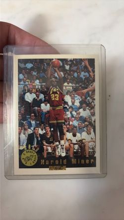 Harold Miner rookie card