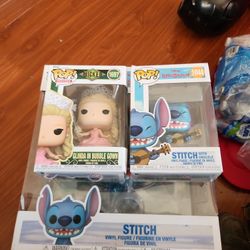 Funko Pop Stitch And Glinda I  Bubble Gown