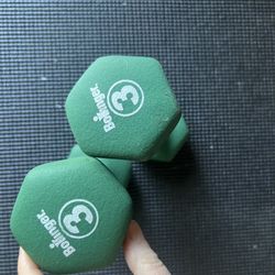 Two 3lb Dumbbells