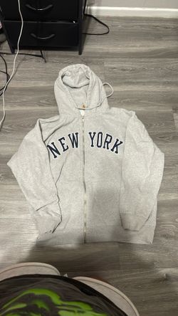 PACSUN grey new york hoodie size L