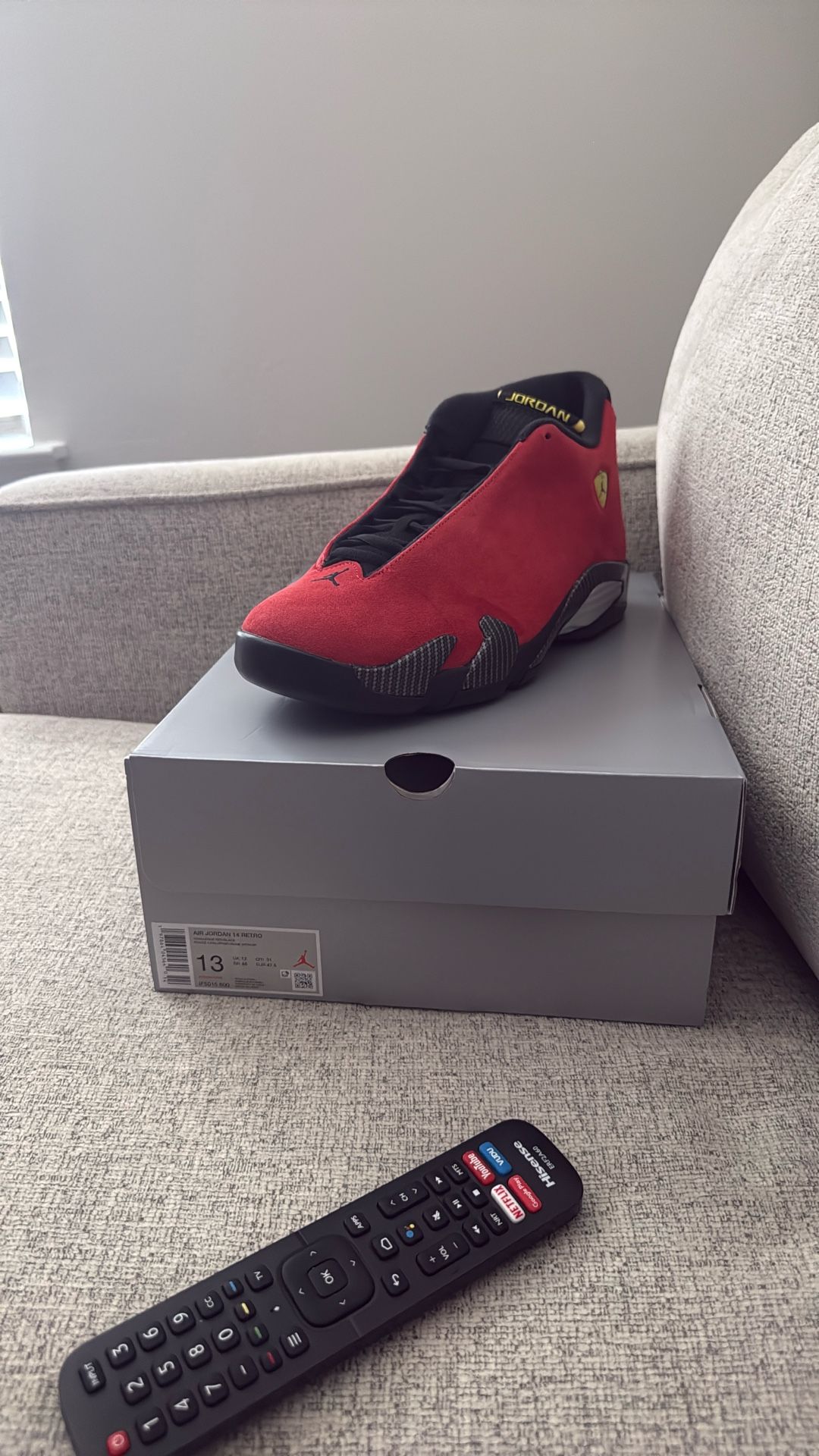 Jordan 14 “Ferrari”