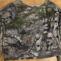 Camo Long Sleeve Sweater/Shirt