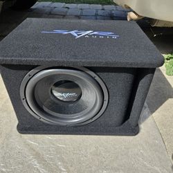 Skar Audio SDR-1X12D2 Single 12" 600W RMS Loaded SDR Series Vented Subwoofer Enclosure