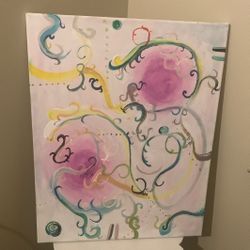 ‘Curve’ - Abstract Art (Acrylic Painting)