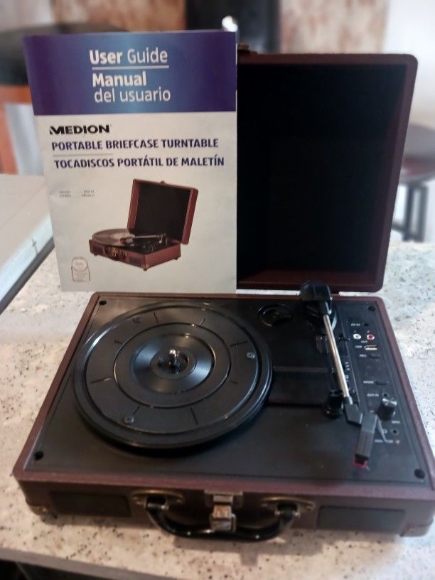 Record Player Brand New With Book