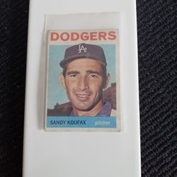 1964 TOPPS NUMBER 200 SANDY KOUFAX BASEBALL CARD