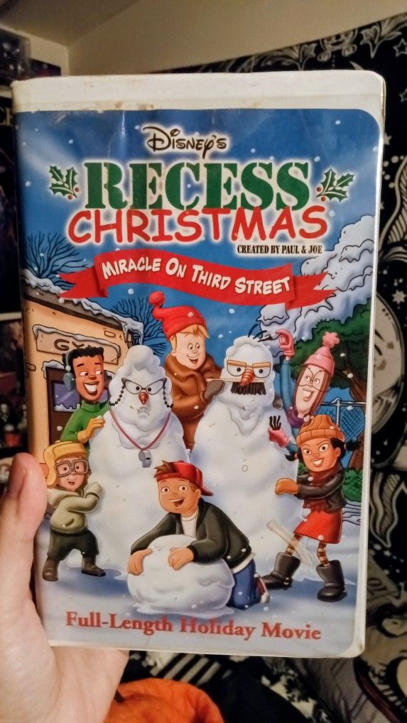 Disney Recess Christmas VHS